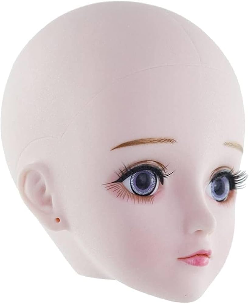Amazon.co.jp: ドールヘッド ドールボディパーツ 頭部 1/3